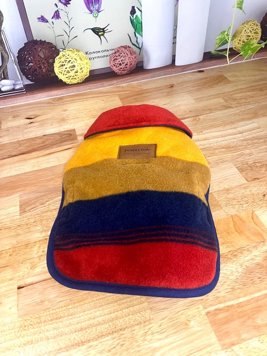 Pendleton Other - Pendleton Grand Canyon Striped Reversible Dog Coat XS Jacket  Fleece Quilted